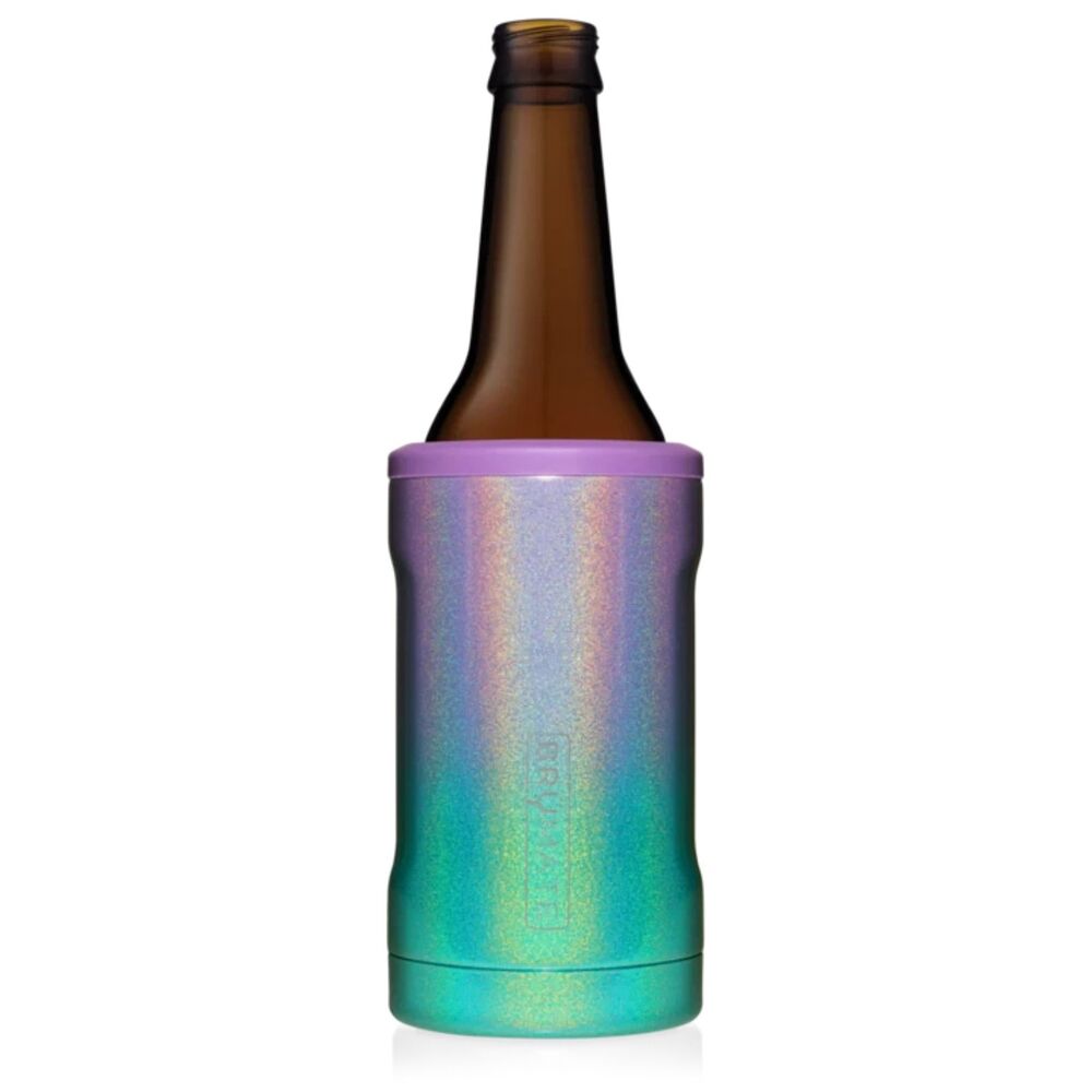 BrüMate Hopsulator Bott'l Glitter Mermaid 12 oz Bottle Cooler